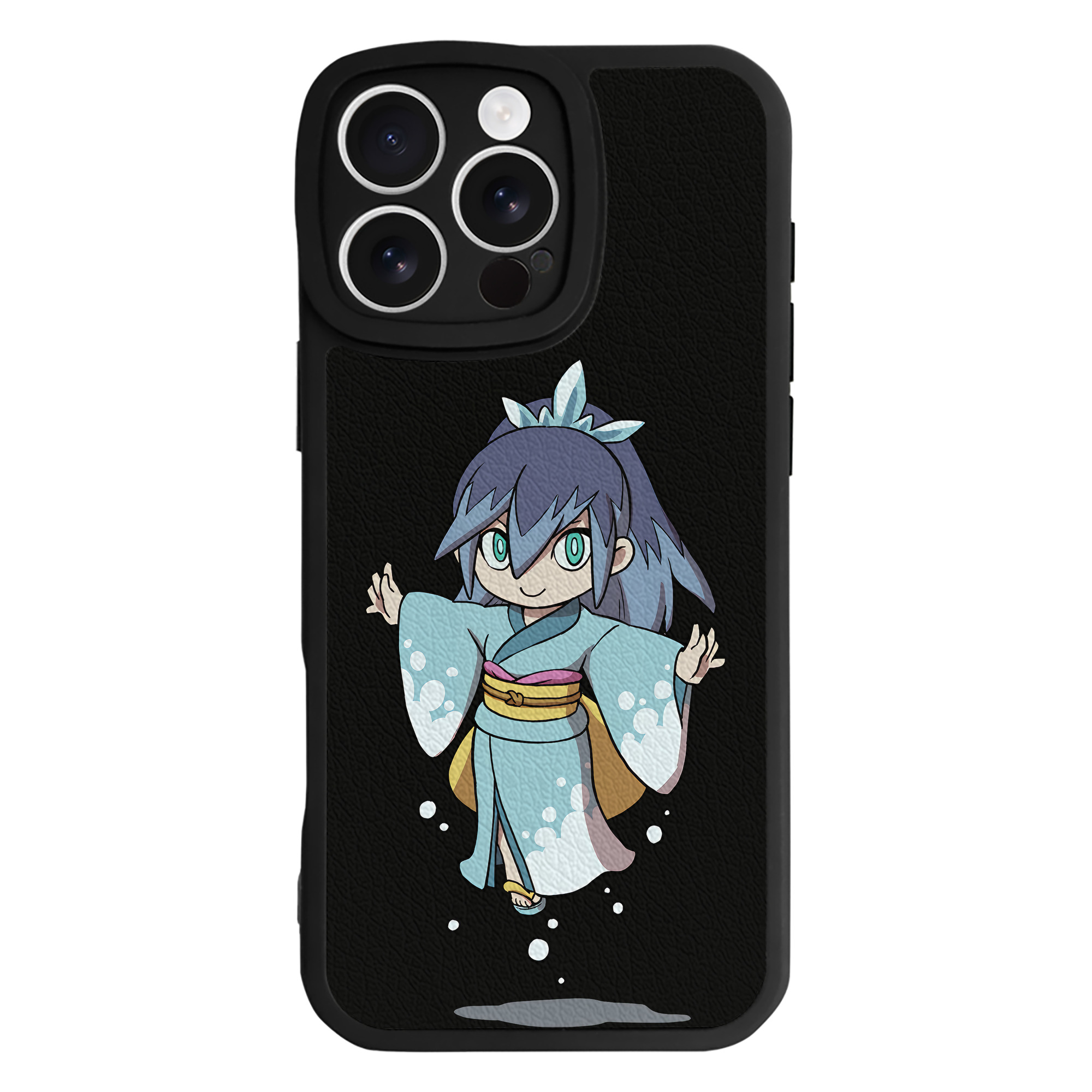 （画像用） 妖怪ウォッチ Yo-kai Watch 【iPhone 16シリーズ対応】シリコンスマホケース（レザー調） 材質：シリコン